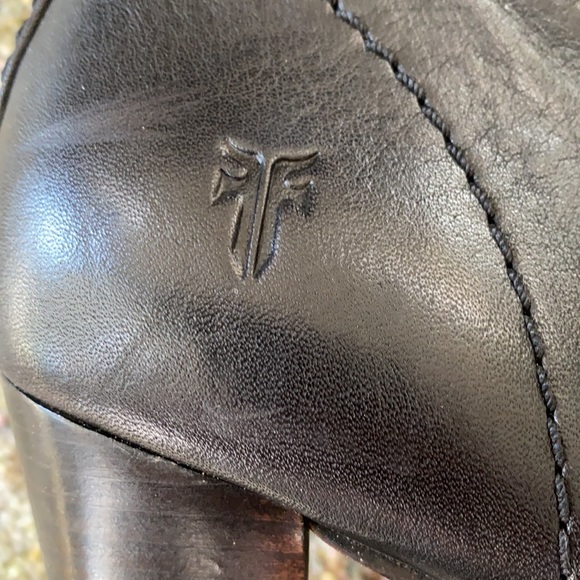 FRYE Black Leather Ankle Boots - Picture 3 of 7